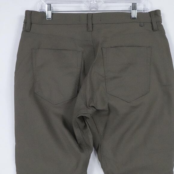 DUER Pants Mens 33x30 Brown Relaxed Fit Performance Stretch Casual MFHR1002 - Picture 7 of 15